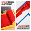 BILBAU Paint Roller Set with Paint Tray and Brush for