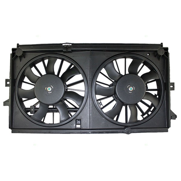 Brock Replacement Radiator Cooling Fan Assembly Compatible with 2000-2003 Impala