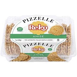 Reko 6 Packs - Reko Anise Pizzelle Italian Waffle Cookie 7oz each pack