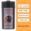 Safety Lockwire .021" (0.53mm),840FT 304 Stainless Steel Twist Safety Lock