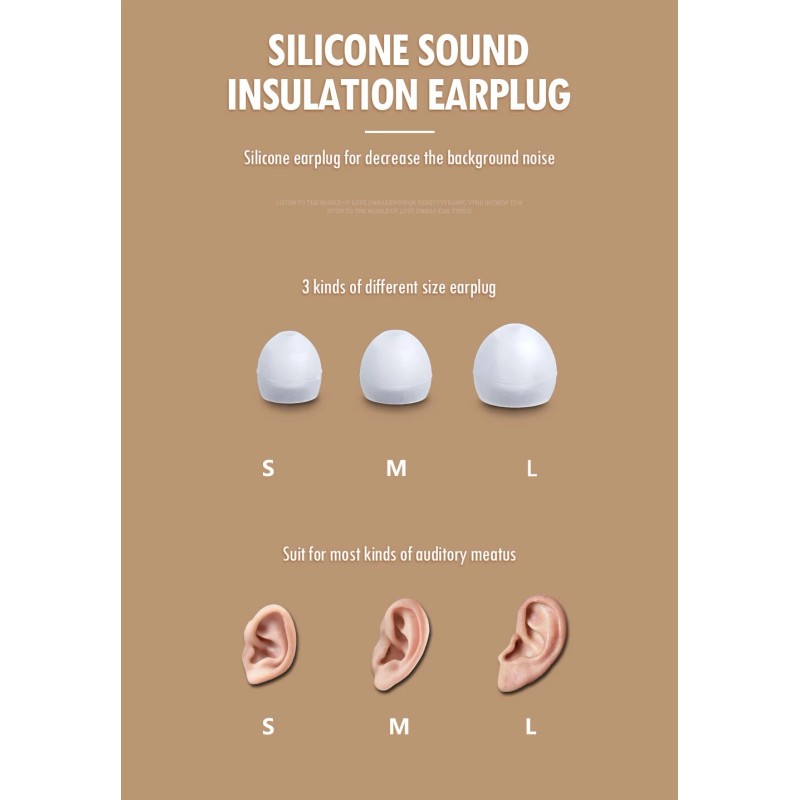 JINGHAO Hearing aids with A10 Battery,Invisi