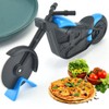 KINTEGOOD Motorcycle Pizza Cutter Wheel, Stainless Steel Pizza Cutter Wheel