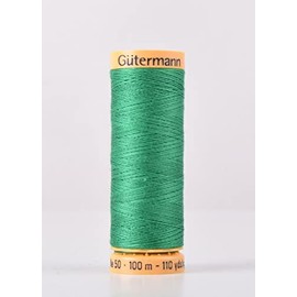 Gutermann Natural Cotton 100m Quilting Sewing Machine Sewing Thread Green - 8543