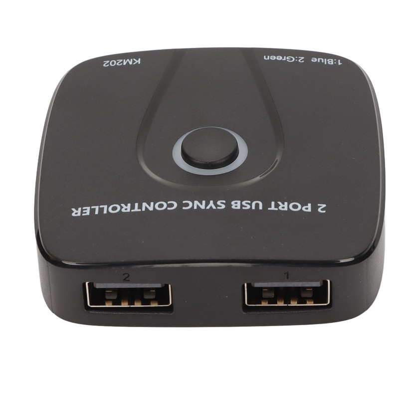 2 in 1 USB Switch Selector Multifunctional Stable Transmission KM