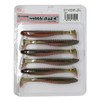Noike Wobble Shad 4 Inch 10.2 cm – 6 Rubber