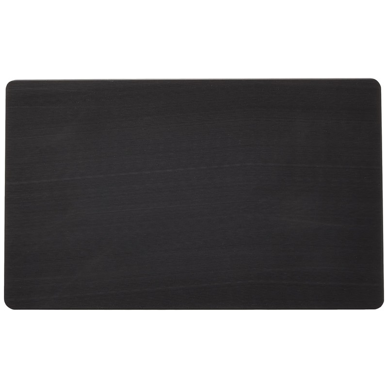 Endoshoji AMNE901 Commercial Petite Cutting Board for Counters, Black, Polyethylene,