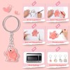 yyoemas 170 PCS Shrinky Dink Keychain Kit,Shrinky Dink Kit with