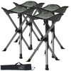 Semptec Urban Survival Technology Folding Stools: Set of 4 Tripod