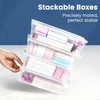 Sooez 6 Pack Pencil Boxes, New Extra Large Pencil Case,