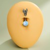 Oufer 14G Dragon and Claw Belly Button Ring - Color: