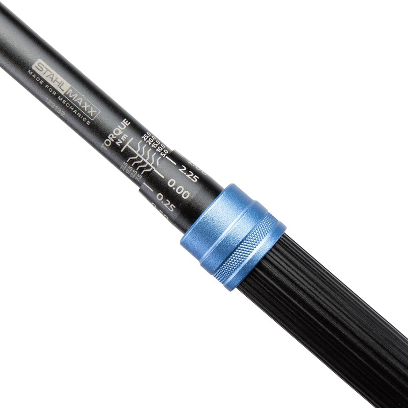 Stahlmaxx Torque Wrench 1/4 Inch 5-25 Nm Fine-Toothed Left and