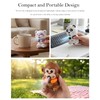 Cute Cartoon Animal Mini Fan - Rechargeable, Portable, and Quiet