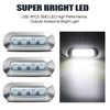 ALFU 40PCS White DC 12-24V LED Trailer Lights Side Marker