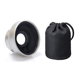 Digital Nc 0.5X High Grade (Chrome) Wide Angle Conversion Lens (37mm) for Sony HDR-CX560V