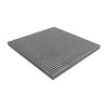 Natotela 24x24x1.5in Fiberglass Molded Grating Micro-Mesh High Strength