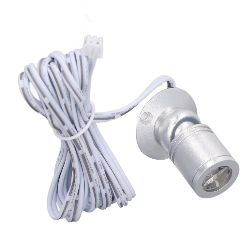 4pcs LED Display Spot Lights 5V Dimmable USB Mini Spotlight
