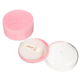 SAFIGLE Powder Puff Box Compact Portable Storage Holder for Body and Loose Powder Lightweight Design for Travel Safe Material for Use Includes Puff for Easy Application