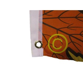 Trade Winds 3x5 Happy Fall Yall Thanksgiving Thanks Giving Pumpkin Squash Flag House Banner Grommets Premium Fade Resistant