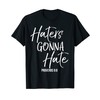 Haters Gonna Hate Shirt Proverbs 9:8 Vintage Christian Tee