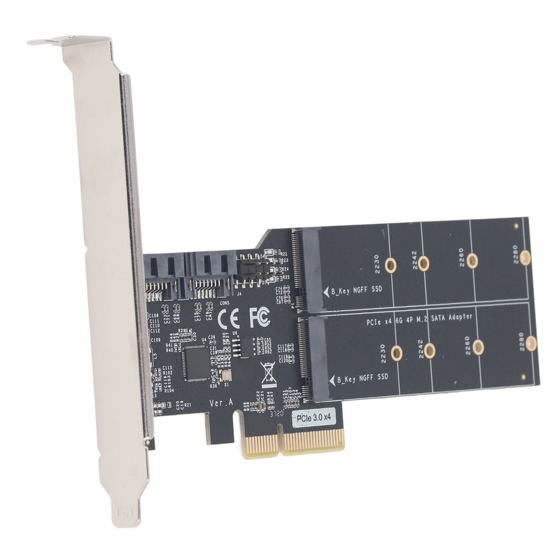 PCIE 3.0 to SATA 3 M.2 Adapter Card High Speed