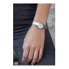Armitron Sport Women 45/7012SIL Digital Chronograph Silver-Tone Resin Strap V26