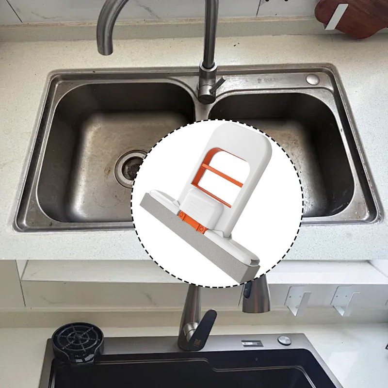 Mini Mop, Foldable Mini Mop for Small Spaces, Portable Cleaning