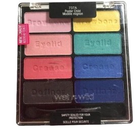 Wet n Wild Eyeshadow Coloricon 8 Pallet Pressed Powder Poster Child 737A New