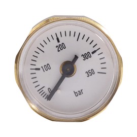 Wisyurt ED 28 mm Precision Air Pressure Gauge 350 Bar with 1/8 Thread for PCP Adapter