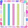 Pinenuts 10Pcs Plastic Ruler 30cm Ruler Multipack Straight Ruler Shatter
