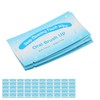 50pcs Disposable Finger Teeth Wipes Travel Portable Cleaning Dirt Removal