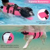 Dogcheer Dog Life Jacket with Zipper and Rescue Handle, Ripstop