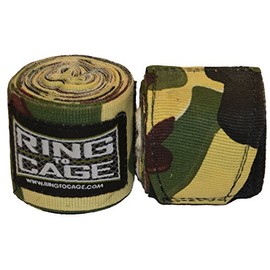Ring to Cage CAMO Printed Handwraps Mexican Style Stretchable 180"