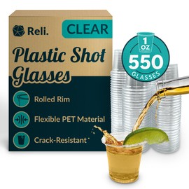 Reli. Plastic Shot Glass - 1oz (550pk)