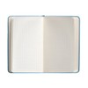 Antartik Notebook with elastic band, hardcover, A6 sheets, squared, light