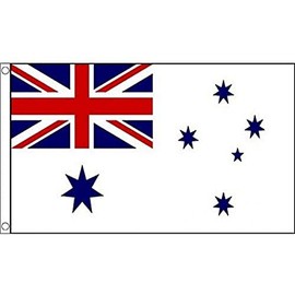AZ FLAG - Australia Navy Ensign Flag - 3x5 Ft - 100D Polyester Australian Navy Banner with Two Metal Grommets - Fade Resistant - Vivid Colors - 3' x 5' Feet - 150x90 Cm