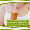 Perfect Stix Wooden Corn Dog Stick Skewers 8.5" x 3/16"