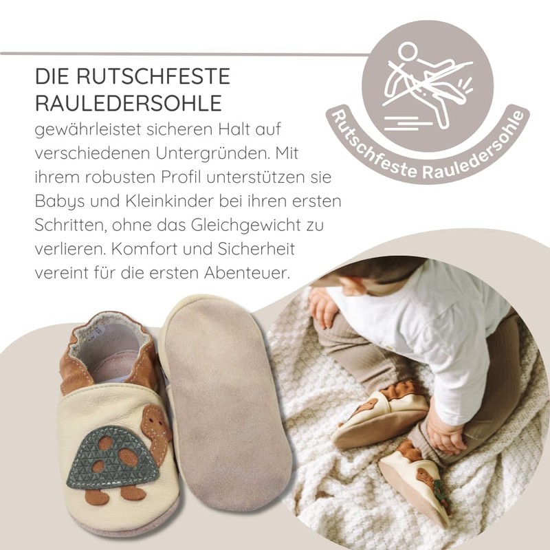 Hobea-Germany Crawling Shoes, Designs with Animals - panda, size: 20/21