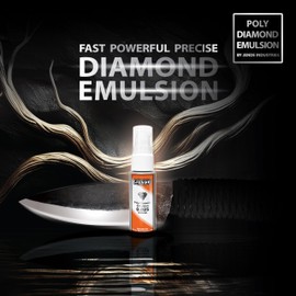 Jende 0.025 Micron Poly Diamond Stropping Emulsion 25ml | Knife Stropping compound