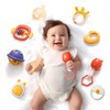 Taotaotoys Baby Rattles 0-6 Months Teething Toys for Babies 0-6-12