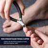 FVION Toenail Clippers for Ingrown Toenail, Straight Blade Podiatrist Nail