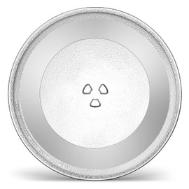 Microwave Plate Replacement for GE WB49X10129 Microwave Glass Turntable 12 3/4 Inch