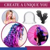 Gorra y Gancho para Resaltar la Coloraci¨®n del Cabello Guantes