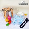 Lid Latch Compatible with Crockpots, Crisscross Silicone Universal Securing Strap