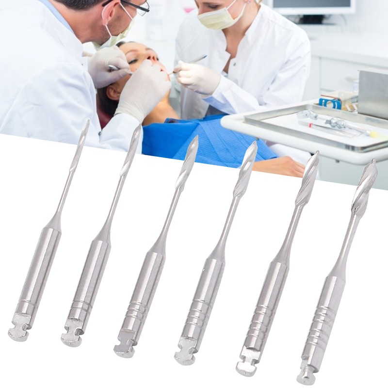 6pcs Dental Peeso Reamers Drill File Endodontic Files for Endodontic