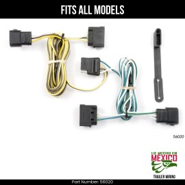 Curt For 04-06 Ford E250 4 Pin Trailer Wiring Plug Fits All Models Curt 4 Prong Wire