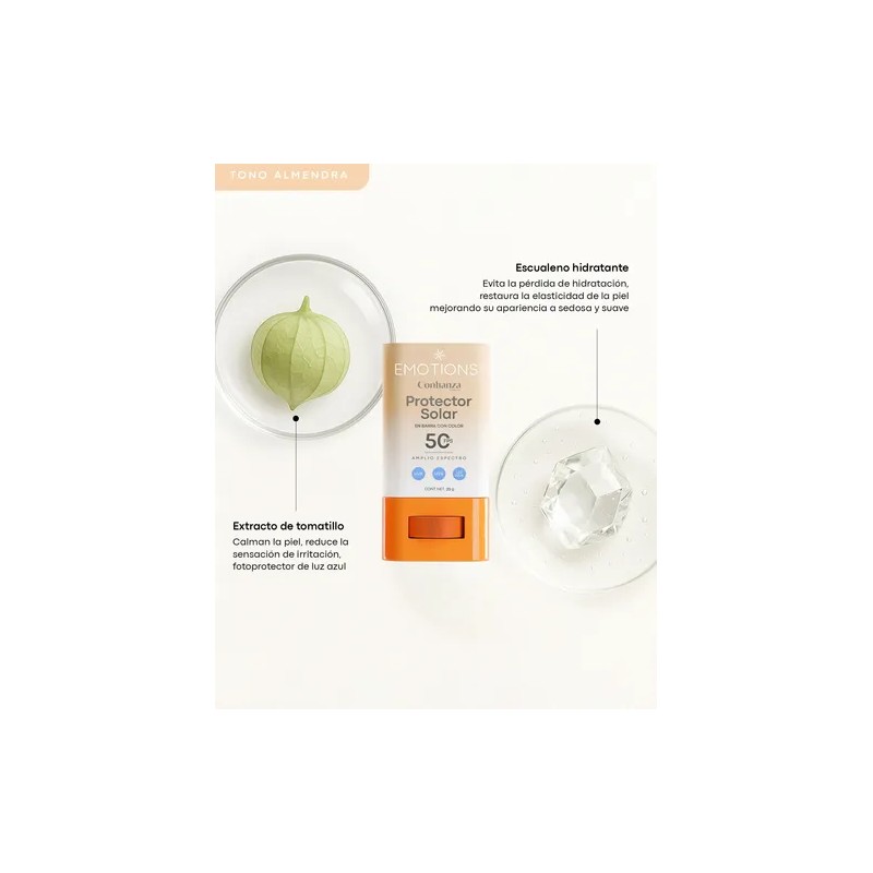 Base Facial Cobertura Media Con Fps 50+ Emotions Labs