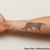 Azeeda 'Leopard' Temporary Tattoos (TO021561)