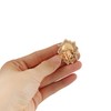6Pcs Gold Lion Fridge Magnets, 3D Animal Refrigerator Magnets, Funny