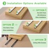 LUHENPING No Drill Pull Out Drawers for Cabinets, 20" W