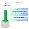Pack of 100 32G x 4 mm Stainless Steel Dispensing